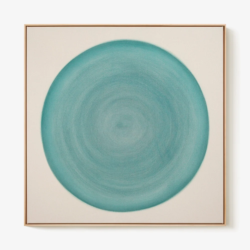 Circle in Teal n. 2
