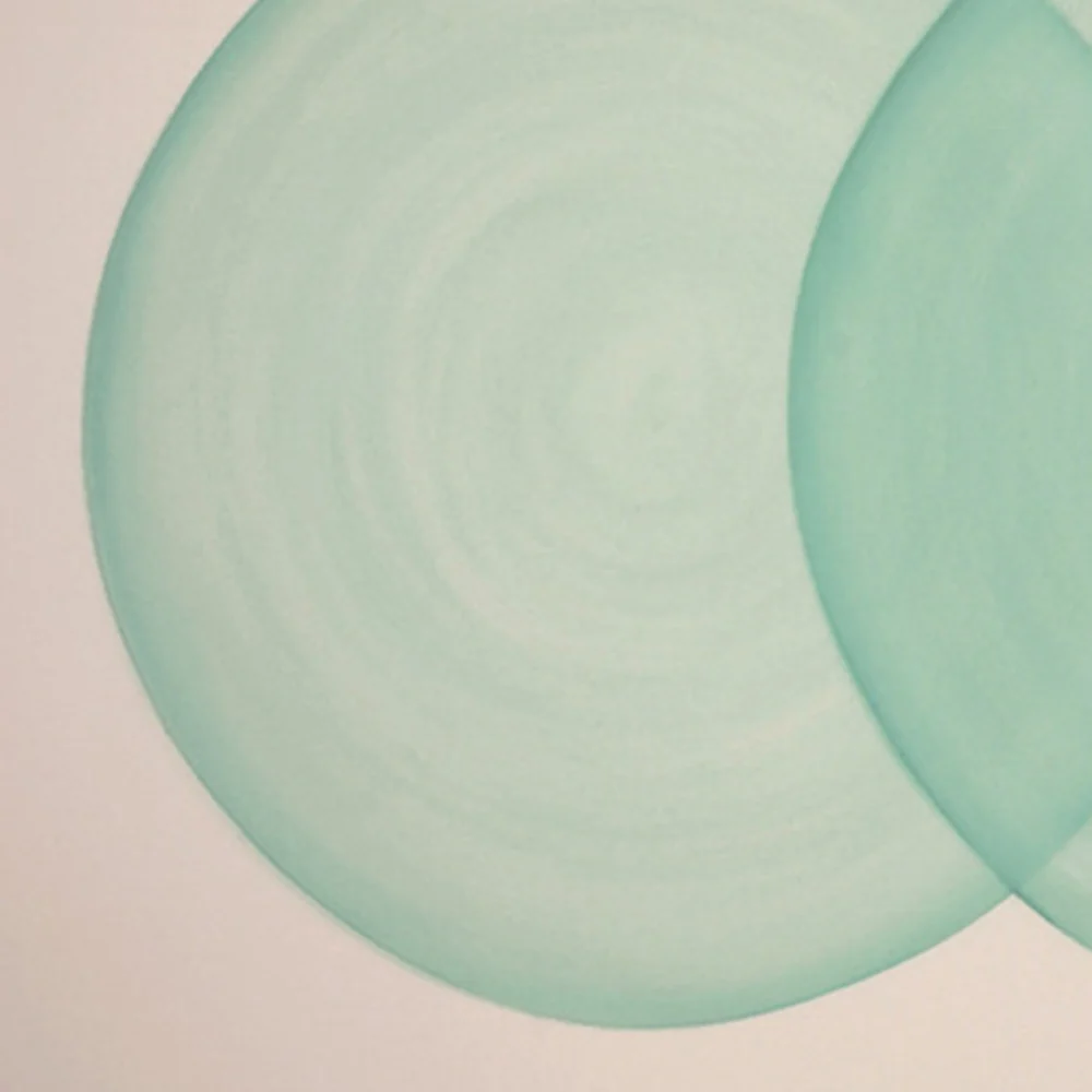 Circles in Teal No. 4 - Image 3