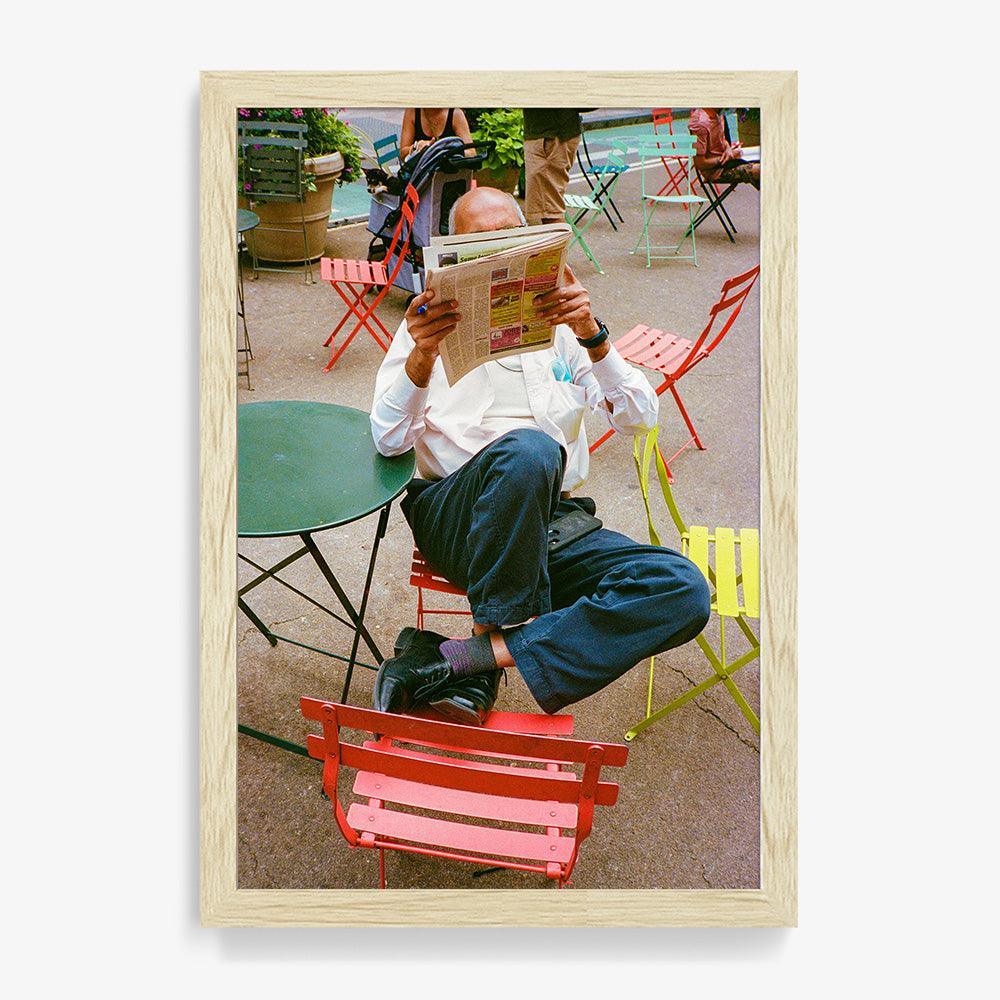 Guy Reading Paper - Image 10