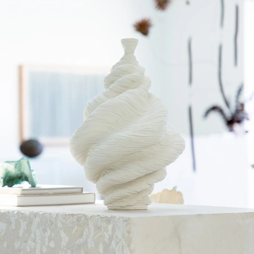 Large Porcelain Bottle #2 - Image 2