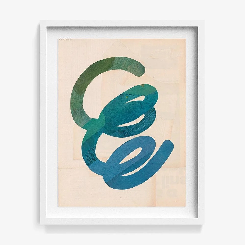 Oscillation #4 in Blue Green - Image 5