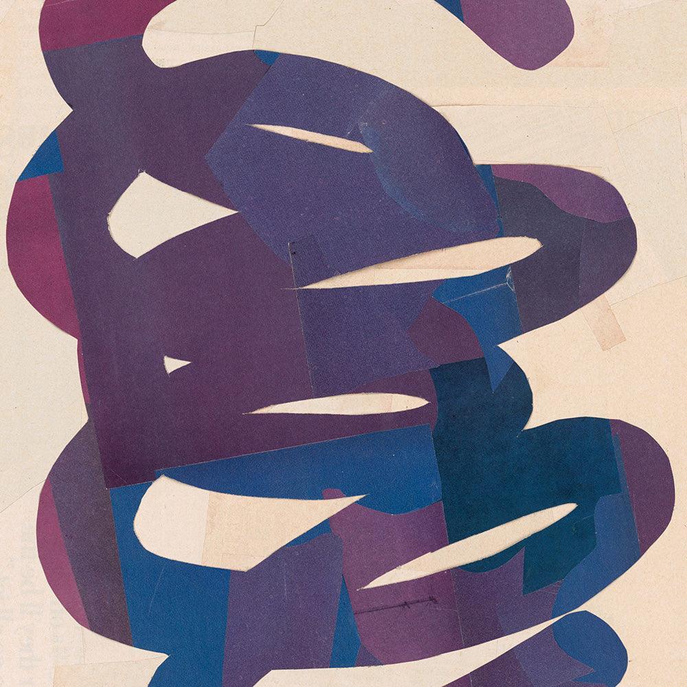 Oscillation #7 in Purple Blue - Image 3