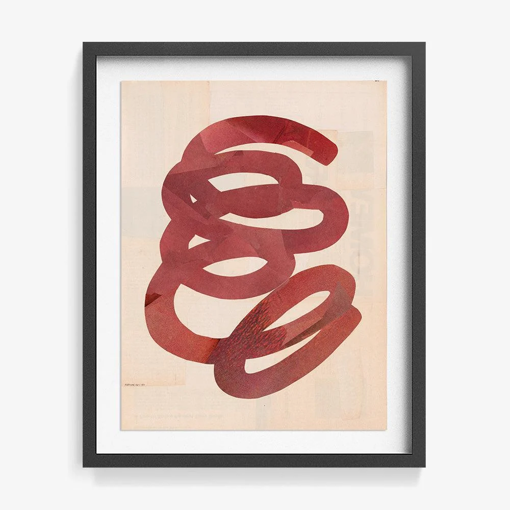 Oscillation #9 in Red - Image 4