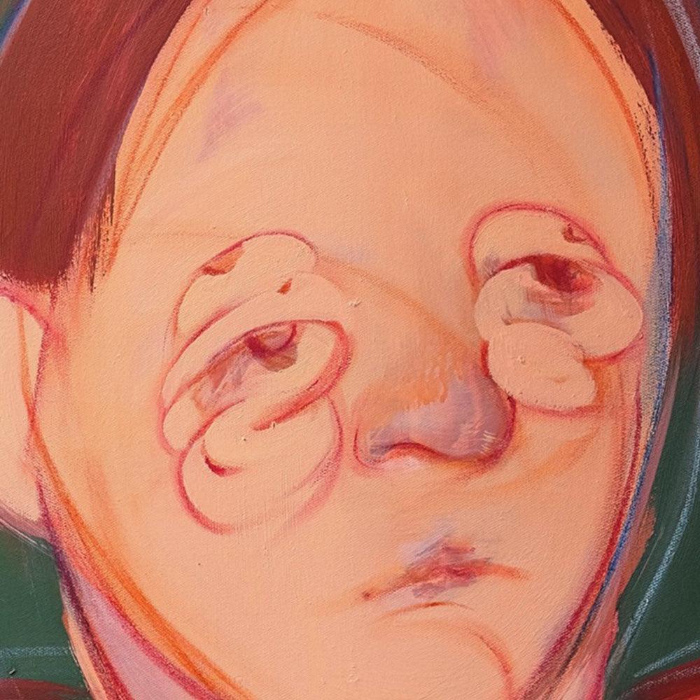 Portrait (Green & Brown) - Image 3