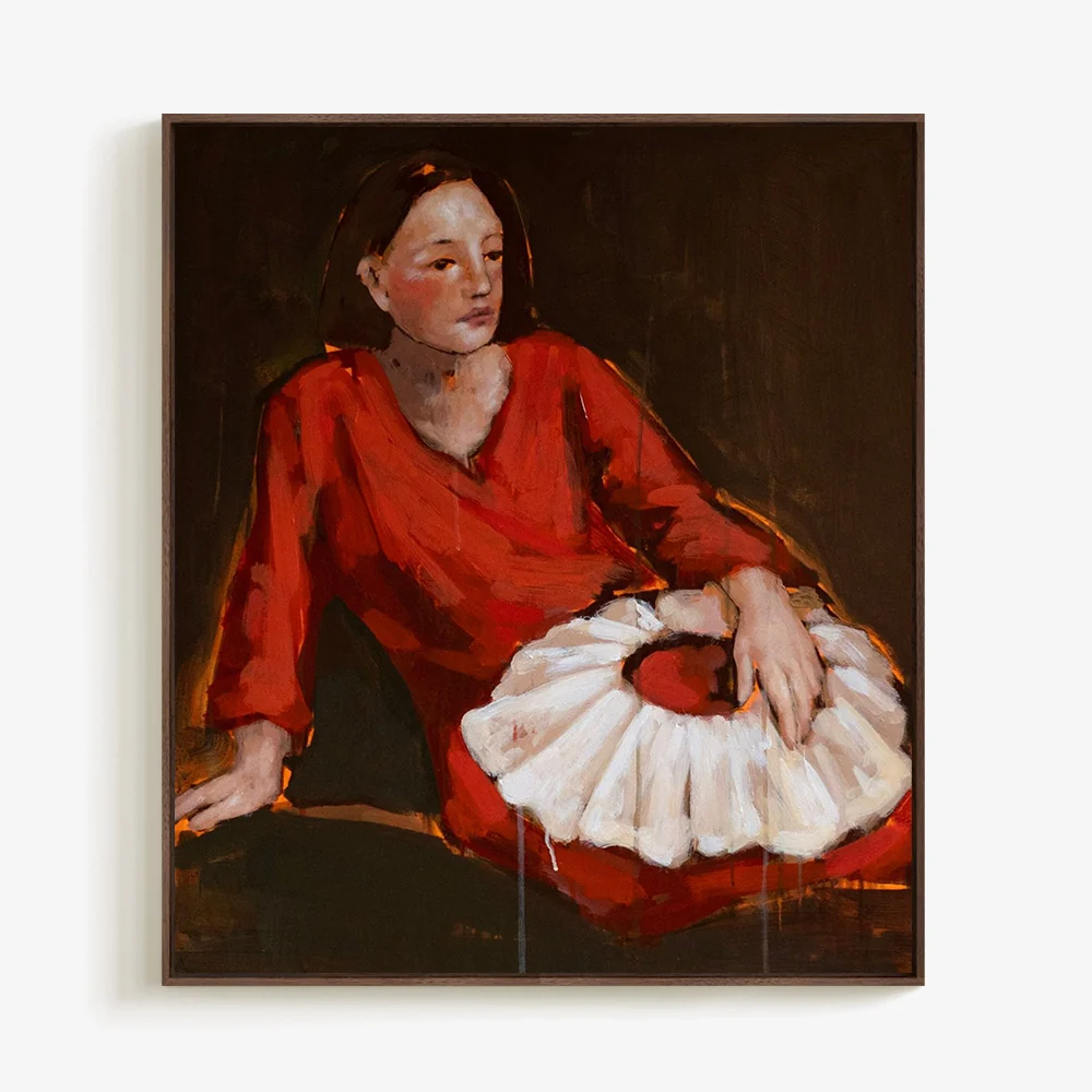 Seated Figure with Collar