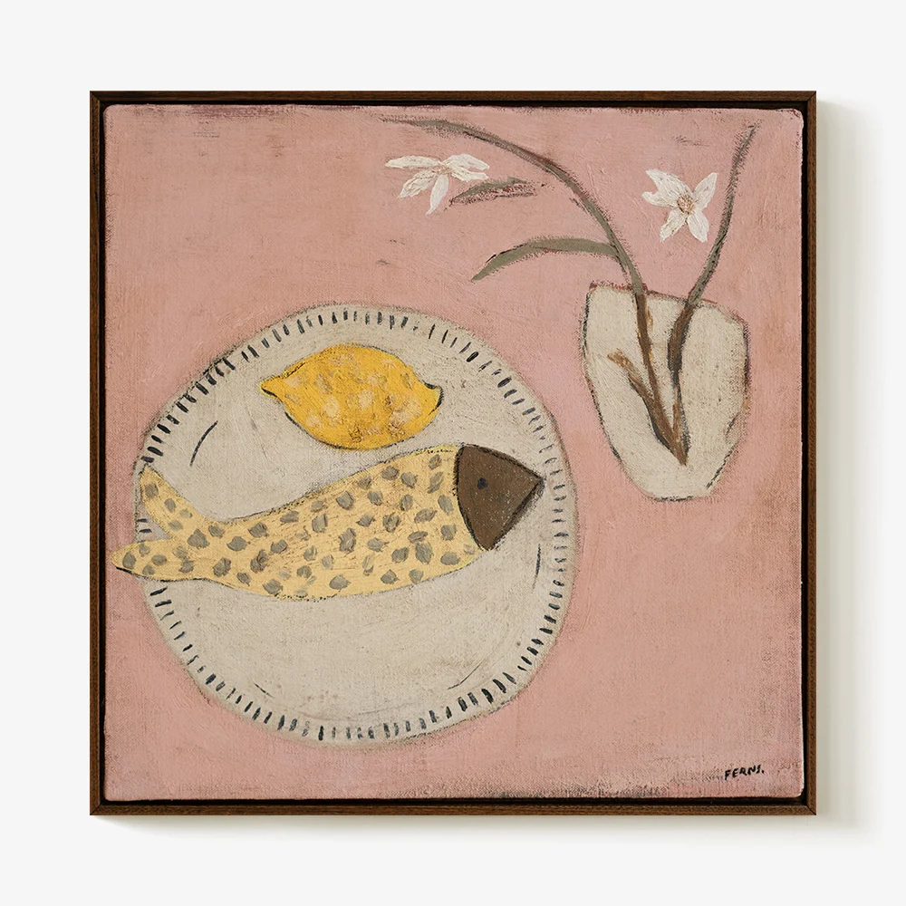 Still Life With Fish One