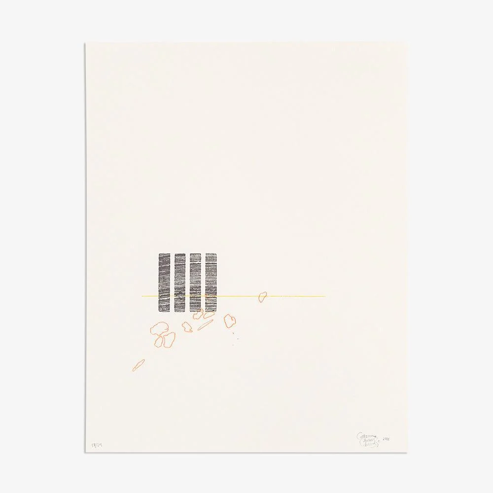 Subtle Rhythms #1 (bright white paper) - Image 5