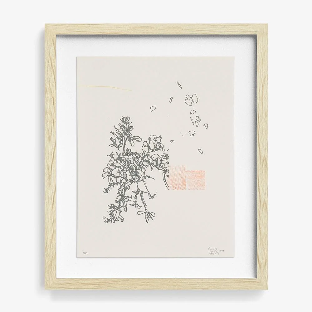 Subtle Rhythms #2 (gray speckled toned paper) - Image 7