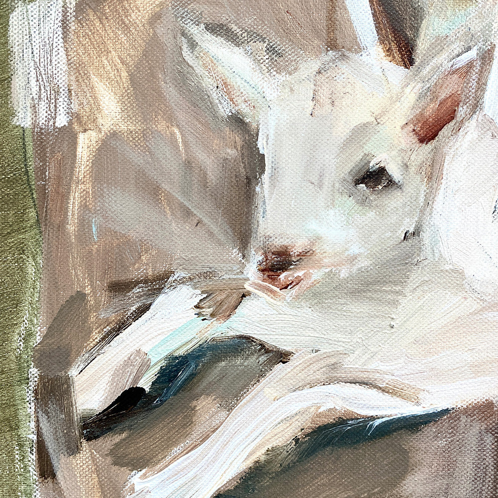 The Girl and Her Little Lamb - Image 4