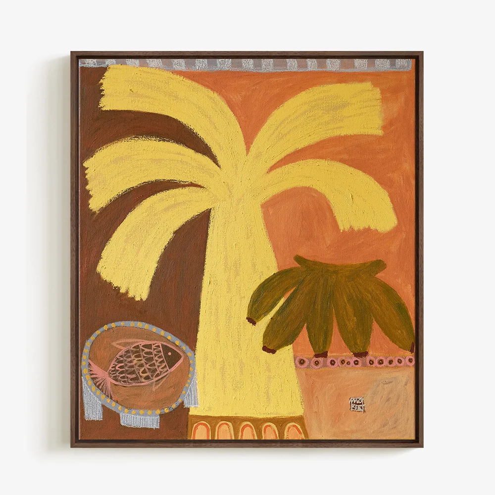 Warm Yellow Palm