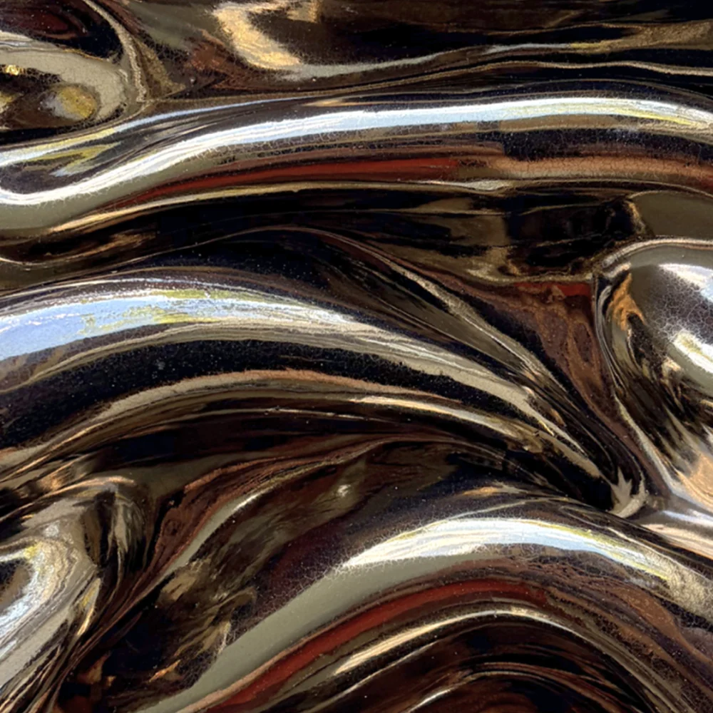 Wave Wall Sculpture (Bronze) - Image 3