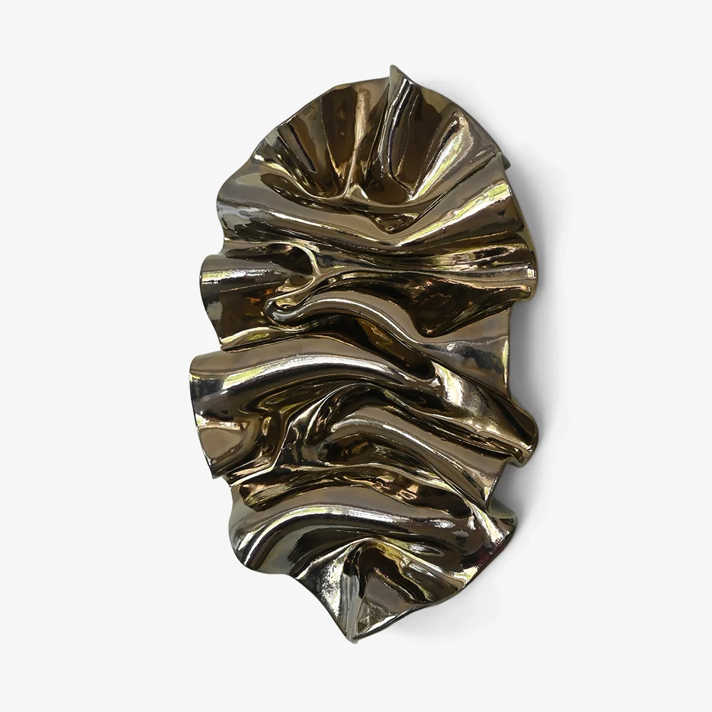 Wave Wall Sculpture (Bronze) - Image 4