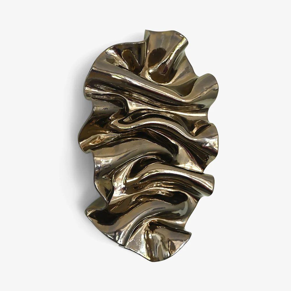 Wave Wall Sculpture (Bronze) - Image 5