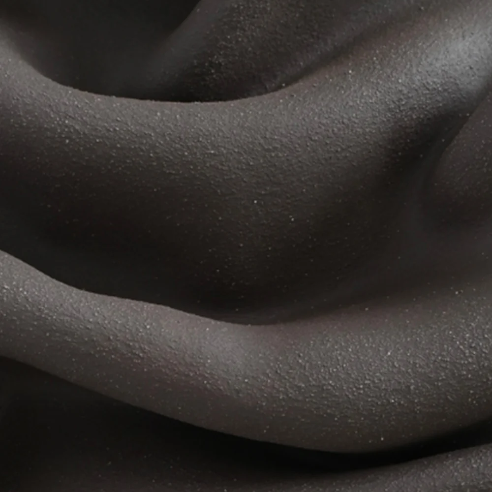 Wave Wall Sculpture (Sepia) - Image 3